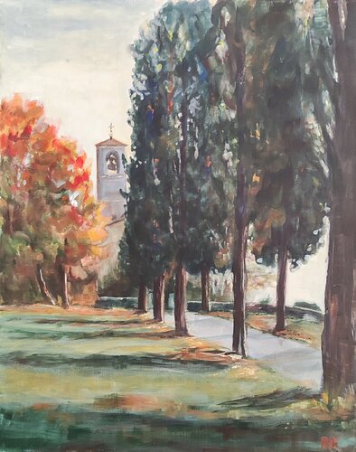 Campagna by Chiara Poli, 油畫 for Sale on Singulart