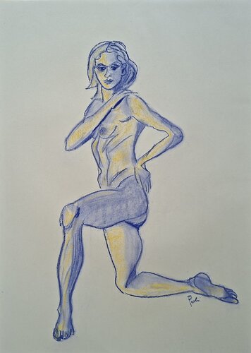 Tensione by Chiara Poli, 종이 for Sale on Singulart