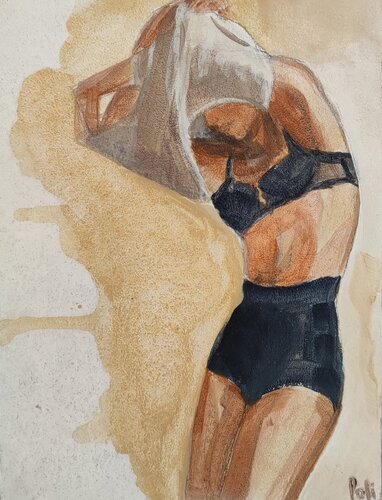 Marta by Chiara Poli, 油畫 for Sale on Singulart