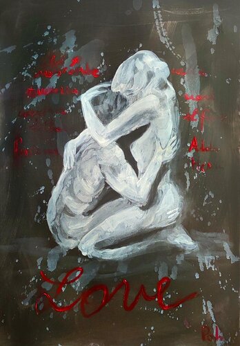 Love by Chiara Poli, 油畫 for Sale on Singulart