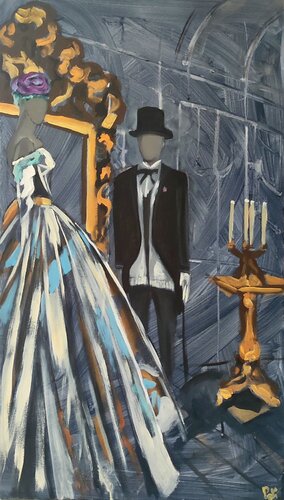 Il Gattopardo by Chiara Poli, 油畫 for Sale on Singulart