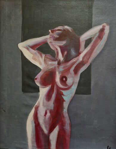 Breathing in freedom by Chiara Poli, 油畫 for Sale on Singulart