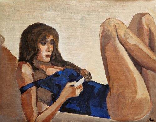 sMART wOMAN von Chiara Poli, Malerei kaufen auf Singulart