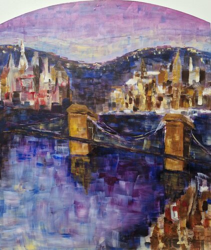 Budapest by Chiara Poli, 油畫 for Sale on Singulart