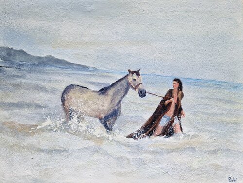 La donna libera von Chiara Poli, Malerei kaufen auf Singulart