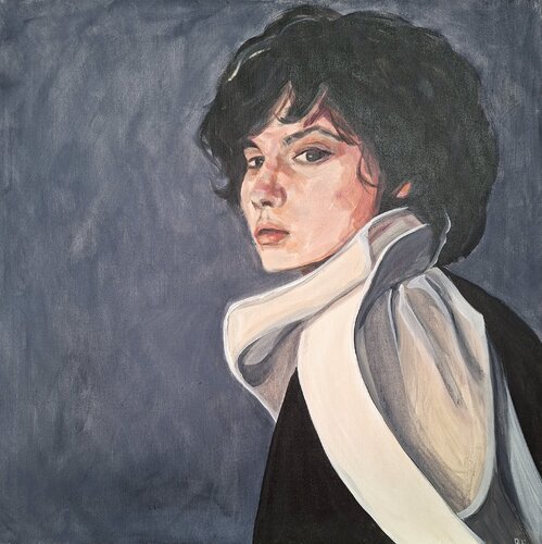 Ingrid by Chiara Poli, 油畫 for Sale on Singulart