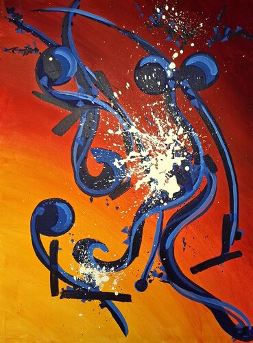 Gocce di benessere di Chiara Poli, Pittura in vendita su Singulart