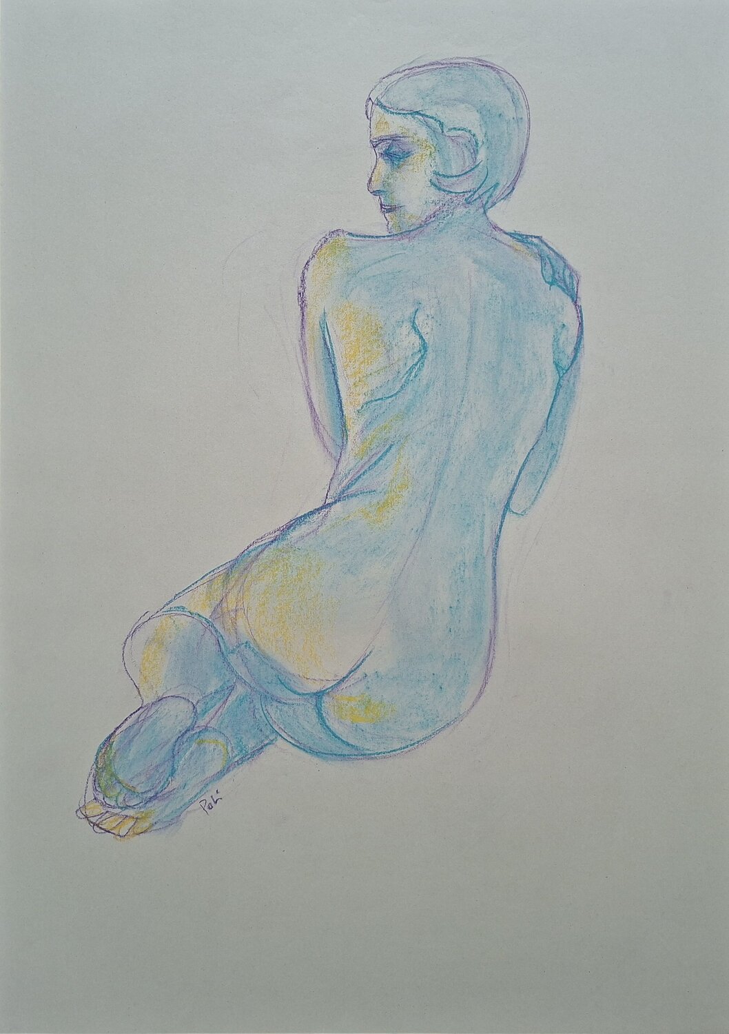 Silenzio Chiara Poli Work on Paper for sale