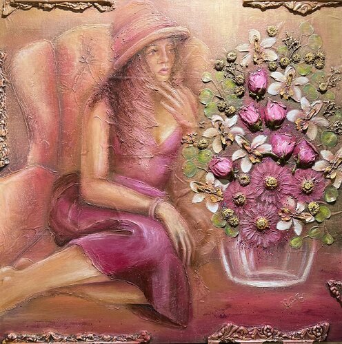 Moment for Reflection by Ingrid Najmanova, Painting for Sale on Singulart