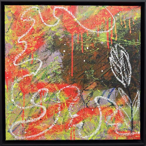 URBAN GARDEN #6 by Carolyn Kraft, Painting for Sale on Singulart
