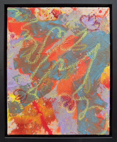 URBAN GARDEN #10 di Carolyn Kraft, Pittura in vendita su Singulart