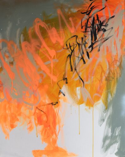 LIFT ME UP van Carolyn Kraft, Schilderij te koop op Singulart