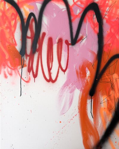 BURN THE RULES von Carolyn Kraft, Malerei kaufen auf Singulart
