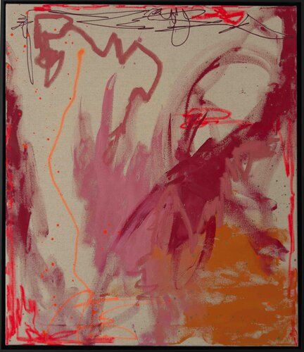 MAKE ME BLUSH by Carolyn Kraft, 絵画 for Sale on Singulart