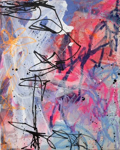 DEM HIMMEL ENTGEGEN (HEAVEN-BENT) van Carolyn Kraft, Schilderij te koop op Singulart