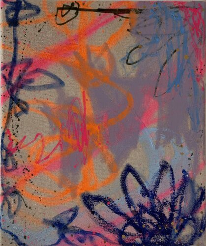 SPRING TAGGED par Carolyn Kraft, Peinture en vente sur Singulart