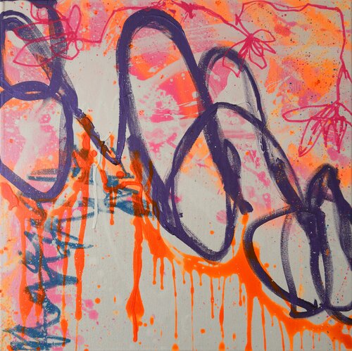 ACHTERBAHN DER FRÜHLINGSGGEFÜHLE di Carolyn Kraft, Pittura in vendita su Singulart