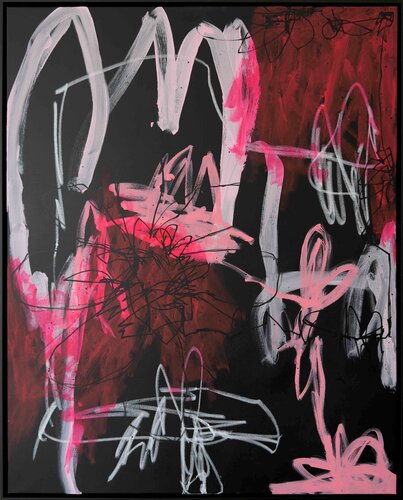 NACHTBLÜHER by Carolyn Kraft, Painting for Sale on Singulart