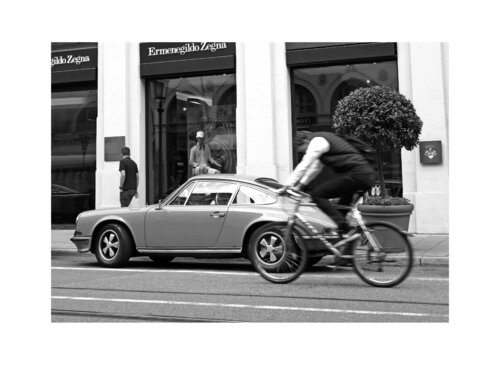 Porsche green I Munich by Marijon Walter, Photography for Sale on Singulart