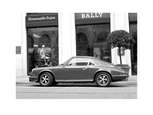 Porsche green & ZEGNA, Munich von Marijon Walter, Fotografie kaufen auf Singulart