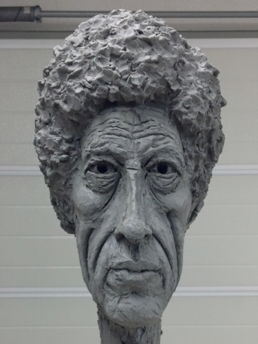 Alberto Giacometti by Leon Ferrero, 조각 for Sale on Singulart