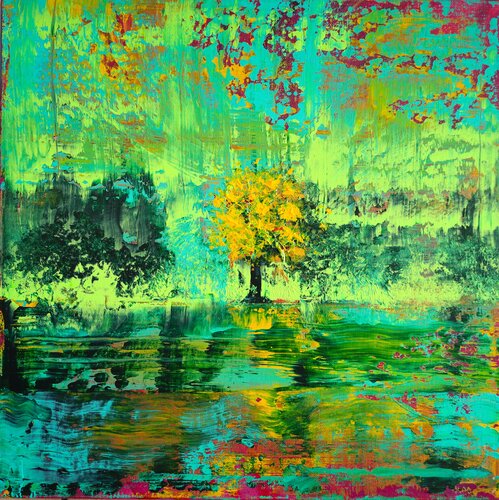 Etang féérique MONIQUE KAWKA