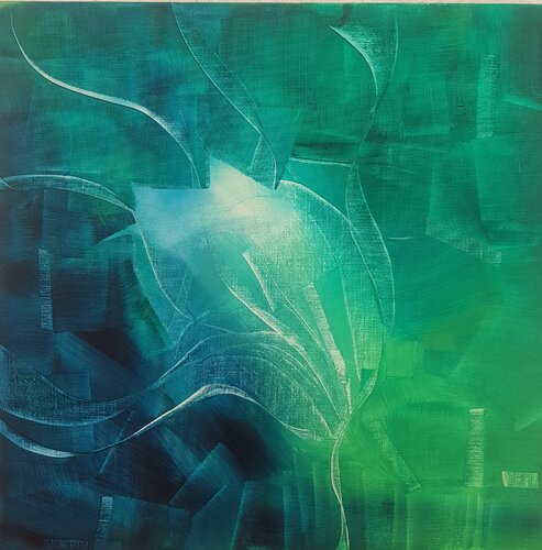 Colchique by MONIQUE KAWKA, Painting for Sale on Singulart