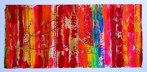 Nuit de folies à Cali de MONIQUE KAWKA, Pintura a la venta en Singulart