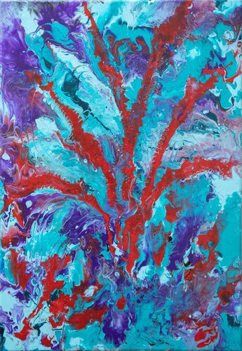 Corail de MONIQUE KAWKA, Pintura a la venta en Singulart