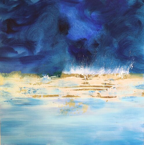 Landscape 1 di MONIQUE KAWKA, Pittura in vendita su Singulart