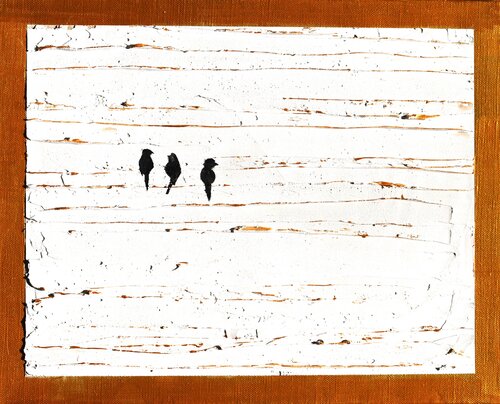 Drôle de printemps de MONIQUE KAWKA, Pintura a la venta en Singulart