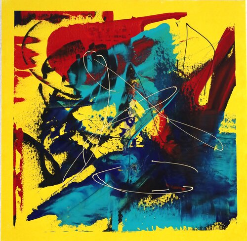 En quête de sens de MONIQUE KAWKA, Pintura a la venta en Singulart