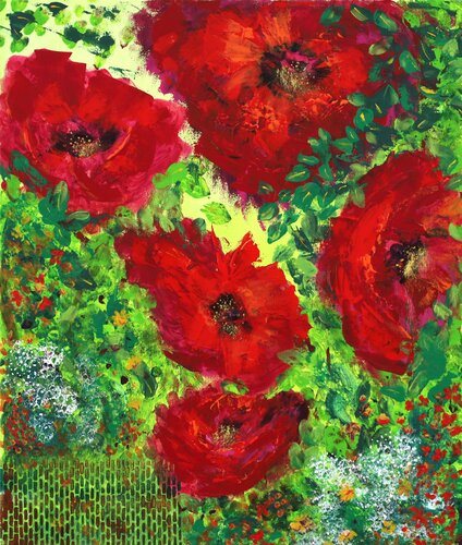 Printemps 2025 by MONIQUE KAWKA, Painting for Sale on Singulart