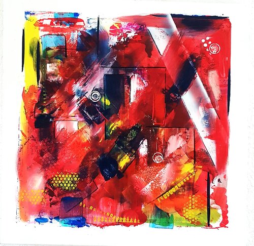 Black jack de MONIQUE KAWKA, Pintura a la venta en Singulart