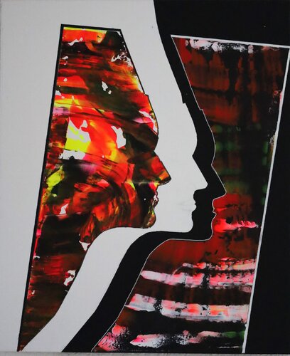 Nous by MONIQUE KAWKA, 油畫 for Sale on Singulart