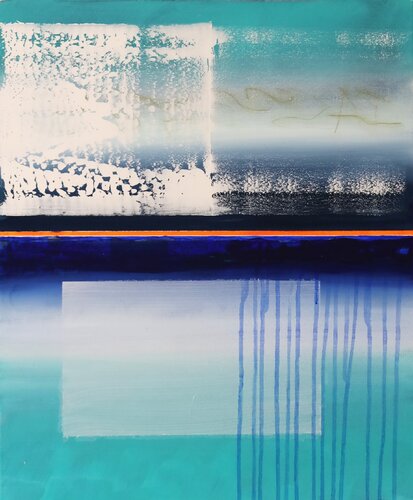 Glissements by MONIQUE KAWKA, 油畫 for Sale on Singulart