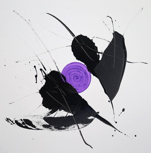 Et puis je danse... by MONIQUE KAWKA, Painting for Sale on Singulart