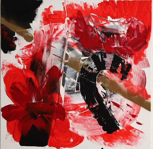 Par la fenêtre di MONIQUE KAWKA, Pittura in vendita su Singulart