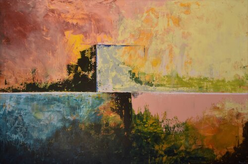 Scatole mentali di Roberto Broggi, Pittura in vendita su Singulart