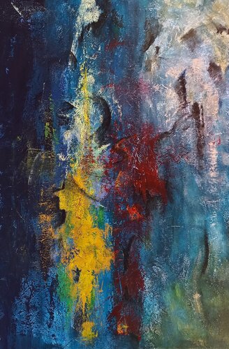 Anima rossa anima gialla von Roberto Broggi, Malerei kaufen auf Singulart