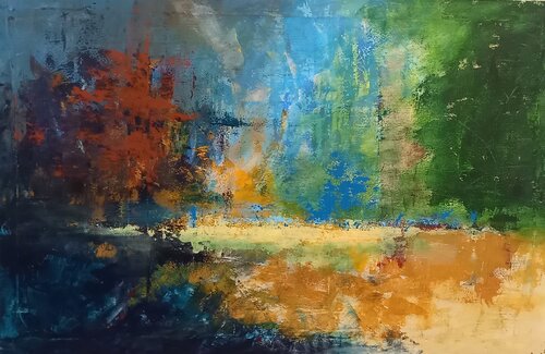 IL bosco informale by Roberto Broggi, 회화 for Sale on Singulart