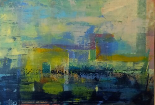 Paesaggio sospeso by Roberto Broggi, 회화 for Sale on Singulart