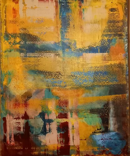 Musica concreta n° 2 van Roberto Broggi, Schilderij te koop op Singulart