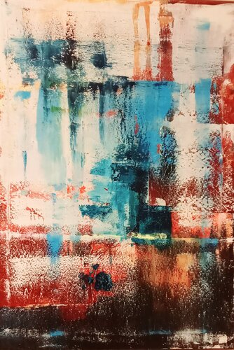 Musica concreta n ° 3 van Roberto Broggi, Schilderij te koop op Singulart