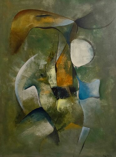 Maternità di Roberto Broggi, Pittura in vendita su Singulart