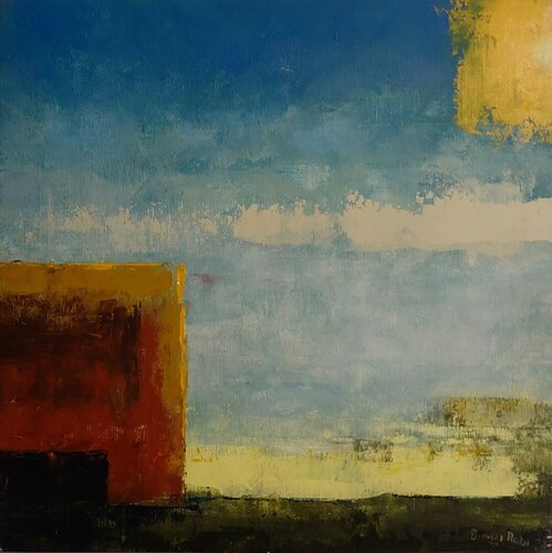 Paesaggio essenziale n° 3 de Roberto Broggi, Pintura a la venta en Singulart