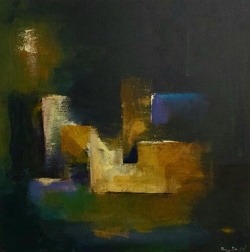 Paesaggio essenziale n° 9 von Roberto Broggi, Malerei kaufen auf Singulart