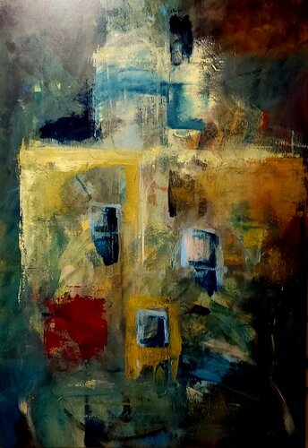 La casa ferita by Roberto Broggi, 회화 for Sale on Singulart