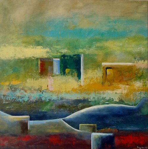 Architettura n° 3 van Roberto Broggi, Schilderij te koop op Singulart