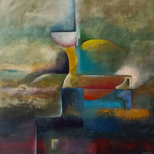 Architettura n° 4 van Roberto Broggi, Schilderij te koop op Singulart